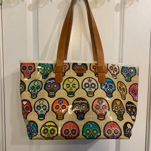 Consuela Skull Tote Bag